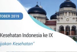 Forum Nasional Kebijakan Kesehatan Indonesia (Fornas KKI) 2019