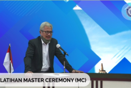 Pelatihan Master of Ceremony Bagi Manajer dan Staf PKMK dan Prodi HPM UGM