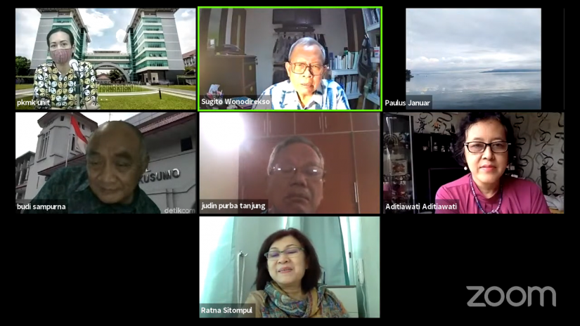 Reportase Zoom Meeting Seminar Online ”Hubungan Konsil Kedokteran Indonesia (KKI) dan Ikatan Dokter Indonesia (IDI)”