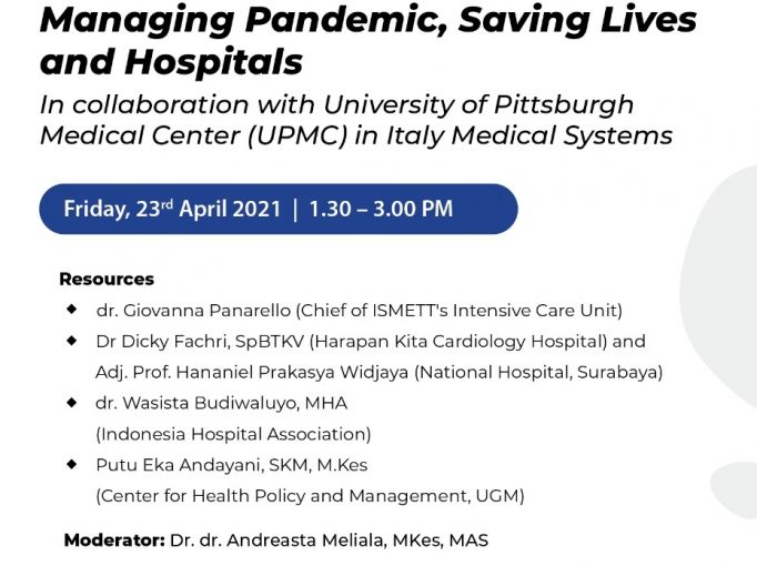 Webinar Managing Pandemic, Saving Lives and Hospitals