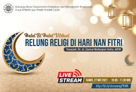 Halal Bi Halal Virtual “Relung Religi di Hari Nan Fitri”