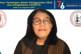 Reportase Webinar “Tantangan dalam Penggunaan Obat dan Pengobatan COVID-19”